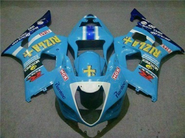 Bleu Carénage Moto GSXR 1000 K3 03-04