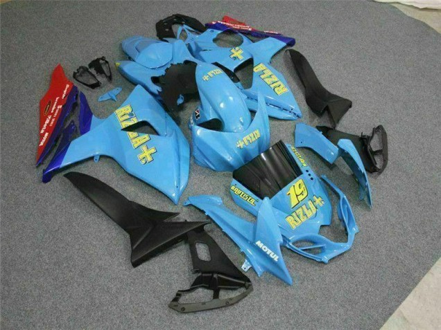 Bleu Carénage Moto GSXR 1000 K9 09-16 Bleu Carénage Moto GSXR 1000 K9 09-16