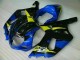 Bleu Carénage Moto GSXR 600 / 750 K1 K2 K3 01-03 Bleu Carénage Moto GSXR 600 / 750 K1 K2 K3 01-03