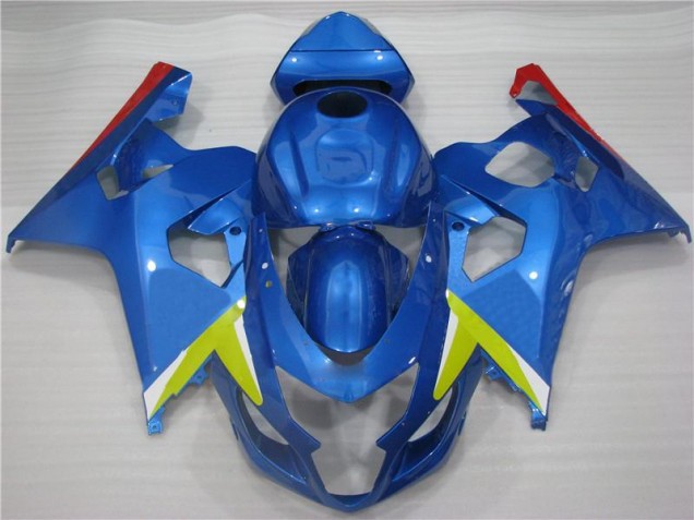 Bleu Carénage Moto GSXR 600 / 750 K4 04-05