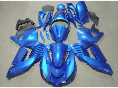 Bleu Carénage Moto ZX14R ZZR 1400 06-11