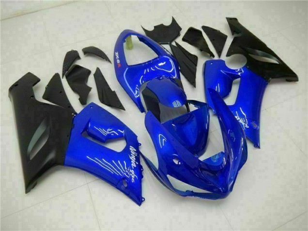 Bleu Carénage Moto ZX6R 05-06
