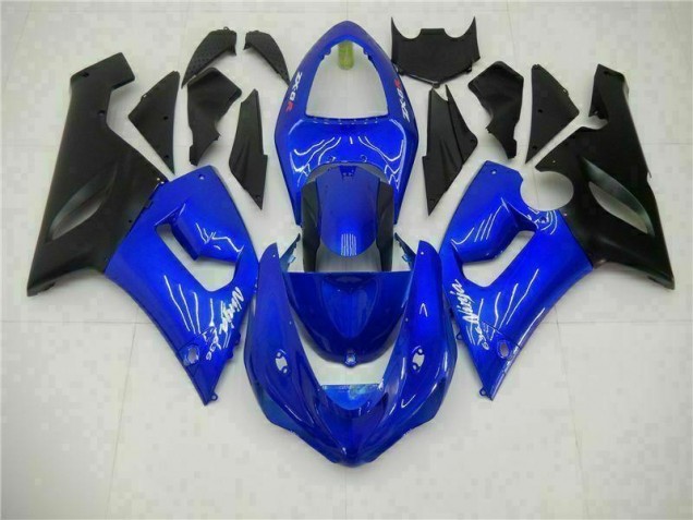 Bleu Carénage Moto ZX6R 05-06