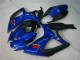 Bleu Carénages Moto ABS GSXR 600 / 750 K6 06-07 Bleu Carénages Moto ABS GSXR 600 / 750 K6 06-07