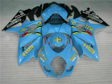 Bleu Carénages Moto GSXR 1000 K7 07-08