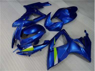 Bleu Carrosserie Moto GSXR 600 / 750 K6 06-07