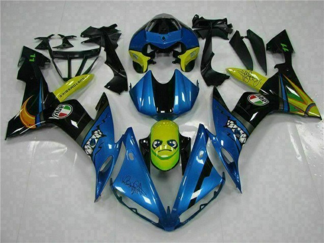Bleu Carrosserie Moto R1 04-06 Bleu Carrosserie Moto R1 04-06