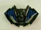 Bleu Flamme Noir Carénage Moto R6 08-16