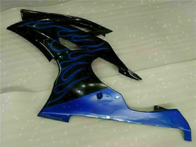 Bleu Flamme Noir Carénage Moto R6 08-16