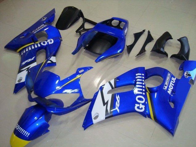 Bleu Go Motul Carénage Moto R6 98-02 Bleu Go Motul Carénage Moto R6 98-02