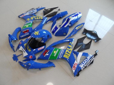 Bleu Jaune Rizla Carénage Moto GSXR 750 K6 06-07