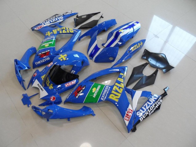 Bleu Jaune Rizla Carénage Moto GSXR 750 K6 06-07