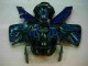 Bleu Kit Carénages Motos Complet CBR 600 RR 03-04