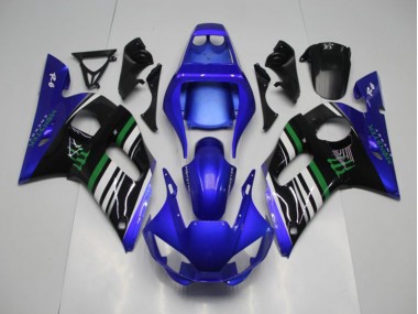 Bleu Monster Carénage Moto R6 98-02
