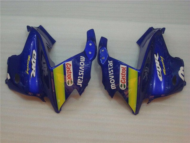 Bleu Movistar Castrol Carénage Moto CBR 600 F3 95-98 Bleu Movistar Castrol Carénage Moto CBR 600 F3 95-98