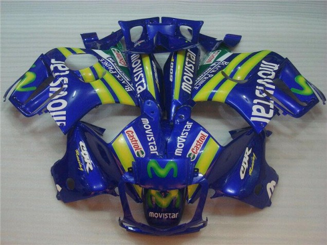 Bleu Movistar Castrol Carénage Moto CBR 600 F3 95-98 Bleu Movistar Castrol Carénage Moto CBR 600 F3 95-98