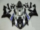 Bleu Noir Argent Carénage Moto R1 04-06