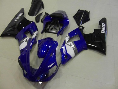 Bleu Noir Blanc Carénage Moto R1 00-01