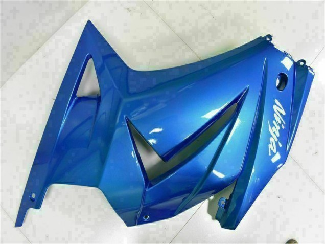 Bleu Noir Blanc Ninja Carénage Moto EX250 08-12 Bleu Noir Blanc Ninja Carénage Moto EX250 08-12
