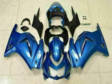 Bleu Noir Blanc Ninja Carénage Moto EX250 08-12