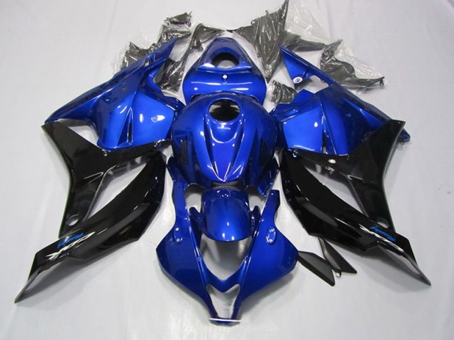 Bleu Noir Carénage Moto CBR 600 RR 09-12 Bleu Noir Carénage Moto CBR 600 RR 09-12