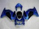 Bleu Noir Carénage Moto EX250 08-12 Bleu Noir Carénage Moto EX250 08-12