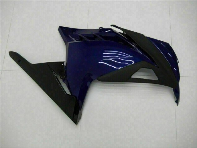 Bleu Noir Carénage Moto EX300 13-16