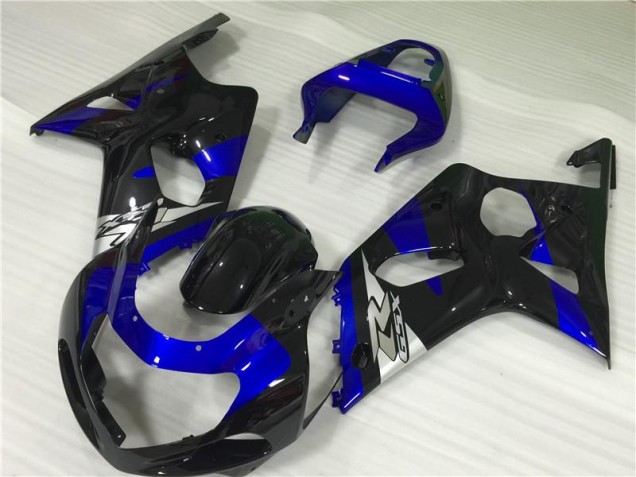 Bleu Noir Carénage Moto GSXR 1000 K1 00-02 Bleu Noir Carénage Moto GSXR 1000 K1 00-02