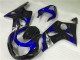 Bleu Noir Carénage Moto GSXR 1000 K1 00-02 Bleu Noir Carénage Moto GSXR 1000 K1 00-02