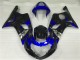 Bleu Noir Carénage Moto GSXR 1000 K1 00-02 Bleu Noir Carénage Moto GSXR 1000 K1 00-02