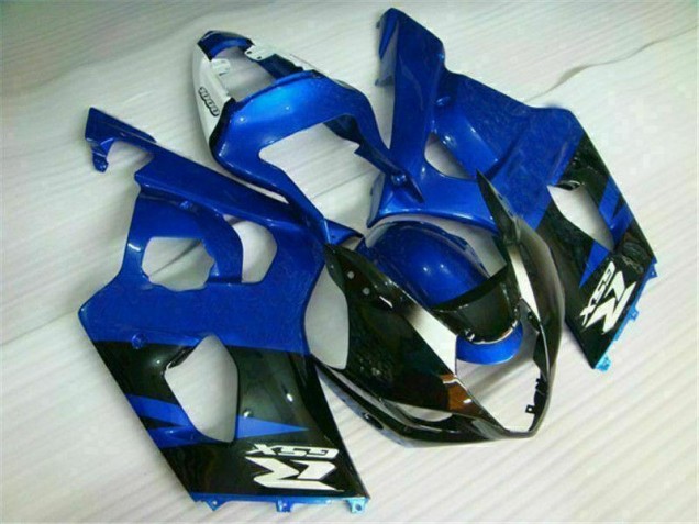 Bleu Noir Carénage Moto GSXR 1000 K3 03-04