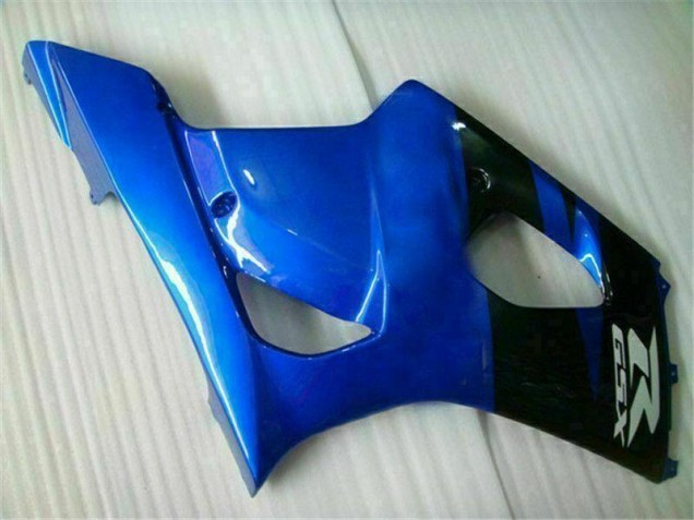 Bleu Noir Carénage Moto GSXR 1000 K3 03-04