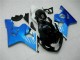 Bleu Noir Carénage Moto GSXR 600 / 750 K4 04-05 Bleu Noir Carénage Moto GSXR 600 / 750 K4 04-05