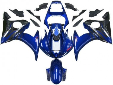 Bleu Noir Carénage Moto R6 03-05