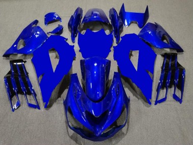 Bleu Noir Carénage Moto ZX14R ZZR 1400 12-21
