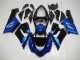 Bleu Noir Carénage Moto ZX6R 05-06