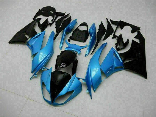 Bleu Noir Carénage Moto ZX6R 09-12