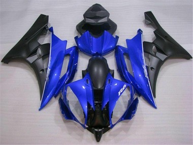 Bleu Noir Carénage Moto de Rechange R6 06-07