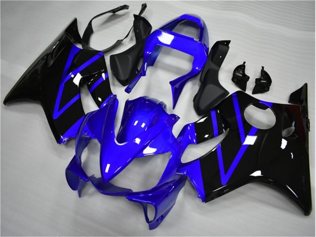 Bleu Noir Carénages Moto CBR 600 F4i 01-03