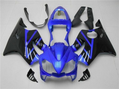 Bleu Noir Carénages Moto CBR 600 F4i 01-03