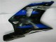 Bleu Noir Carénages Moto GSXR 600 / 750 K1 K2 K3 01-03
