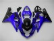 Bleu Noir Carénages Moto GSXR 600 / 750 K4 04-05 Bleu Noir Carénages Moto GSXR 600 / 750 K4 04-05