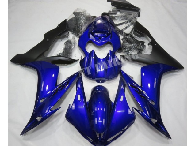 Bleu Noir Carénages Moto R1 04-06 Bleu Noir Carénages Moto R1 04-06