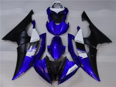 Bleu Noir Carénages Moto R6 08-16