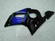 Bleu Noir Carénages Moto R6 98-02 Bleu Noir Carénages Moto R6 98-02