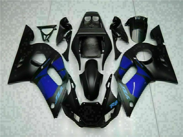 Bleu Noir Carénages Moto R6 98-02 Bleu Noir Carénages Moto R6 98-02