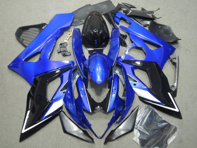 Bleu Noir Carrosserie Moto GSXR 1000 K5 05-06 Bleu Noir Carrosserie Moto GSXR 1000 K5 05-06