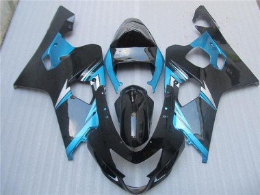 Bleu Noir Carrosserie Moto GSXR 600 / 750 K4 04-05