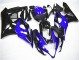 Bleu Noir Kit Carénages Motos Complet GSXR 1000 K5 05-06