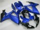 Bleu Noir Kit Carénages Motos Complet GSXR 600 / 750 K6 06-07